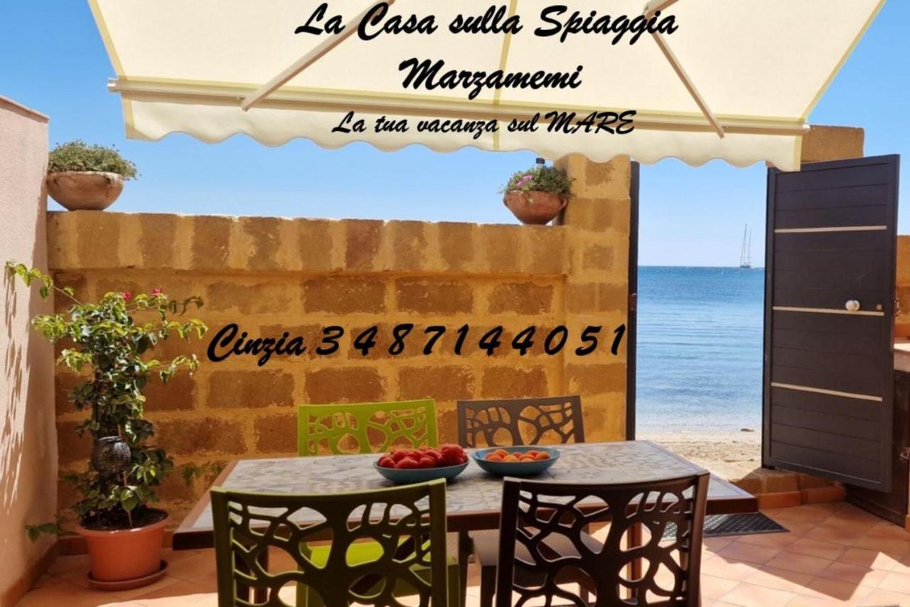 La Casa Sulla Spiaggia Marzamemi Eksteriør billede